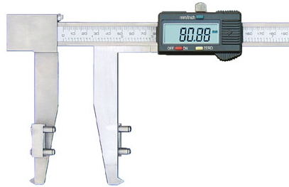 闸圈数显卡尺