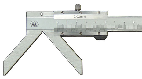 外圆弧半径游标卡尺