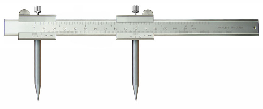 双针划线游标卡尺