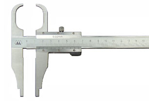双面壁厚游标卡尺
