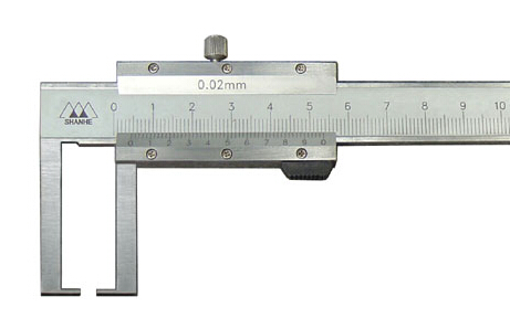 扁头外沟槽游标卡尺
