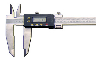 双刀爪数显卡尺