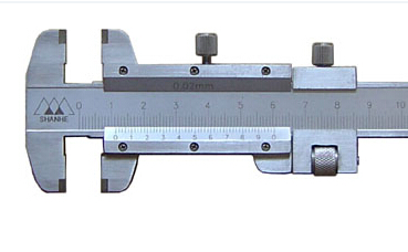 合金量面轨头轨距线宽专用游标卡尺